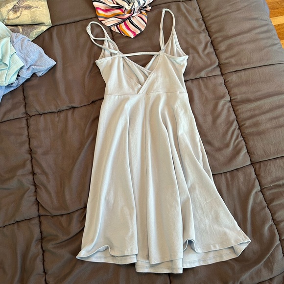 Forever 21 Light Blue Sun Dress - Picture 2 of 4